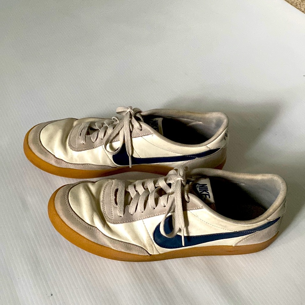 NIKE Killshots. Men’s 12. Leather Sneaker. Gum Sole. Classic